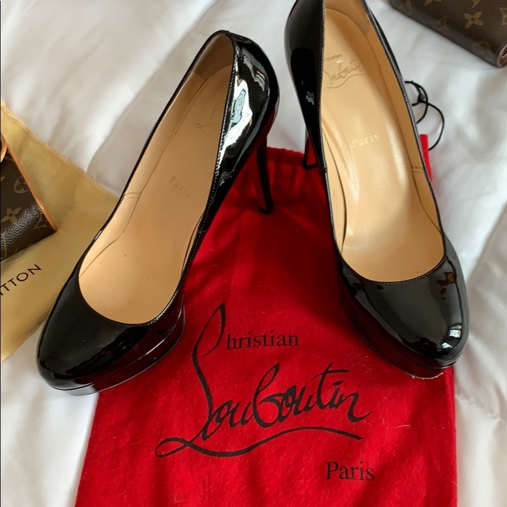 Authentic Christian louboutin heels.